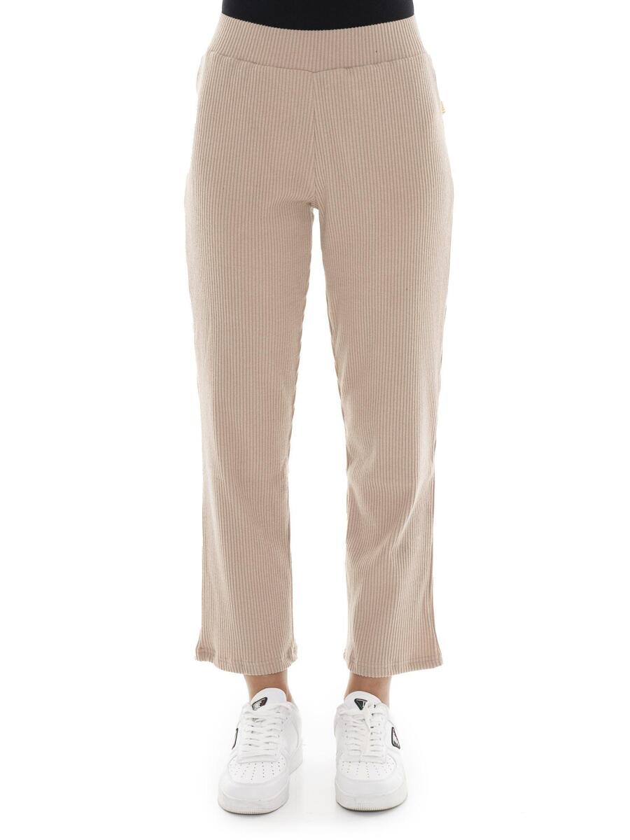 

LEONE 1947 APPAREL Женские свободные трикотажные брюки-джоггеры из рубчатого трикотажа