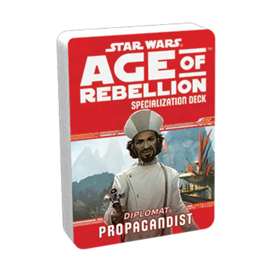 

Дипломат – колода Пропагандиста, Star Wars RPG - Age of Rebellion - Specialization Decks (Fantasy Flight Games)