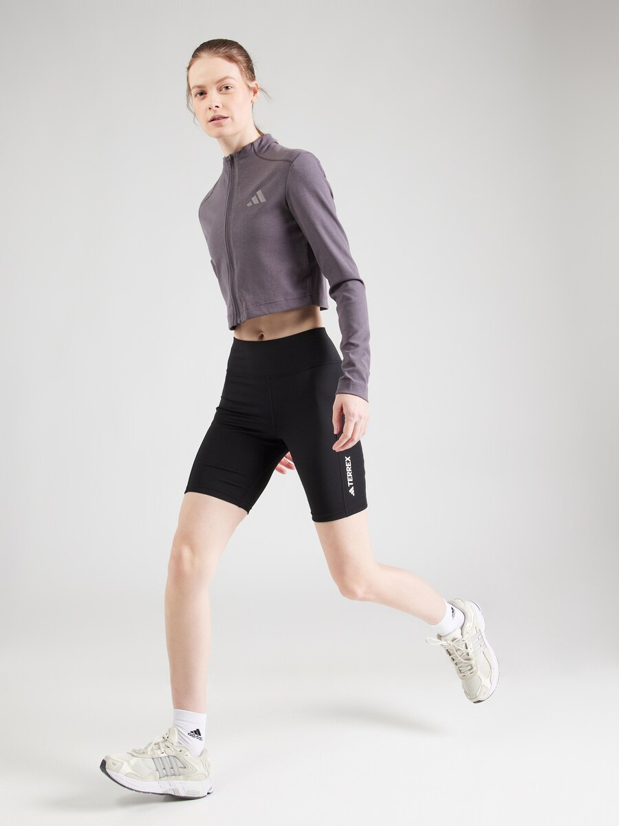 Узкие тренировочные брюки ADIDAS TERREX, черный — фото 4