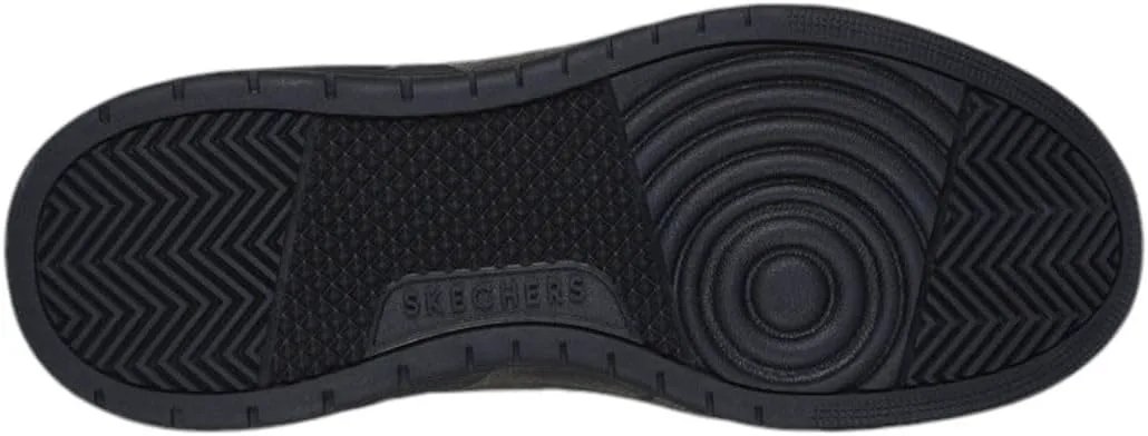 Skechers Mens Uno Court - Low Post Match, черный — фото 2