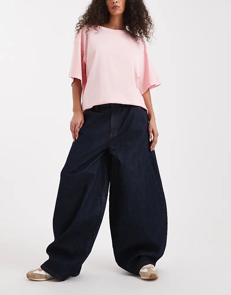 

Джинсы COLLUSION X006 XL с низкой посадкой и заниженной талией, после полоскания