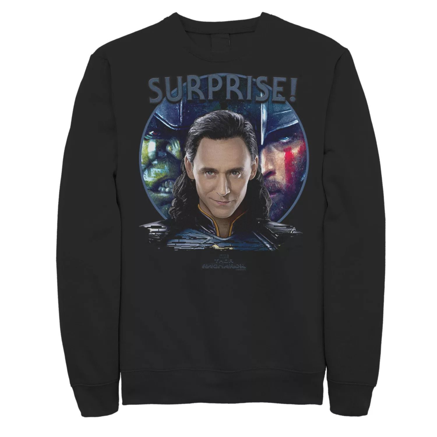 

Мужской свитшот с рисунком Thor Ragnarok Loki Surprise Marvel