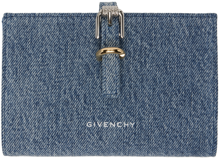

Синий джинсовый кошелек Voyou Givenchy