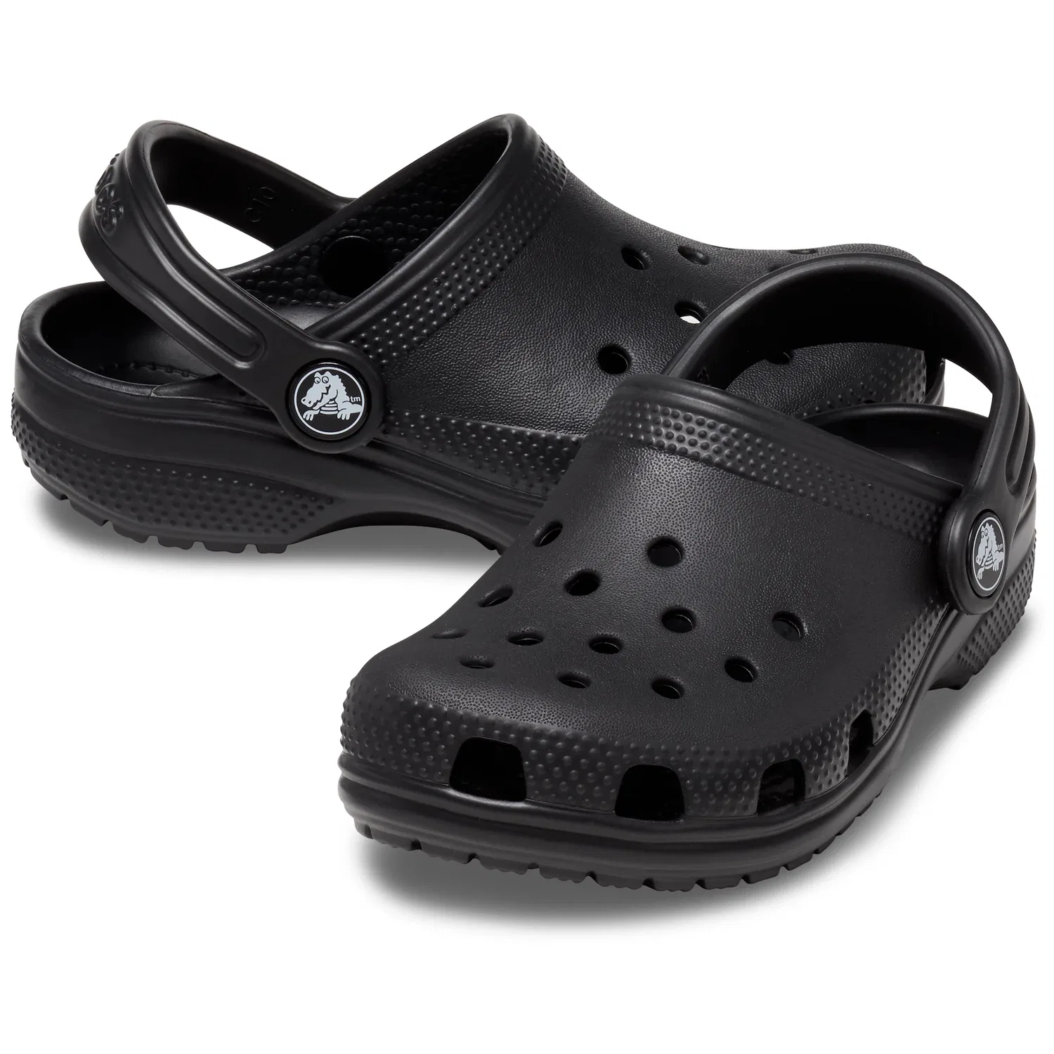 Детские классические клоги Crocs, Black — фото 4