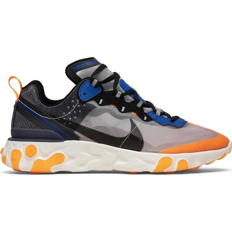 

Кроссовки Nike React Element 87 'Total Orange', синий/мультиколор, Синий;серый, Кроссовки Nike React Element 87 'Total Orange', синий/мультиколор