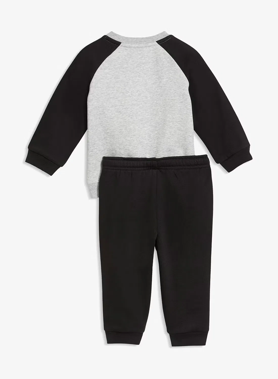 Комплект детский с длинным рукавом Minicats Essential Raglan Crew Puma, черный — фото 2