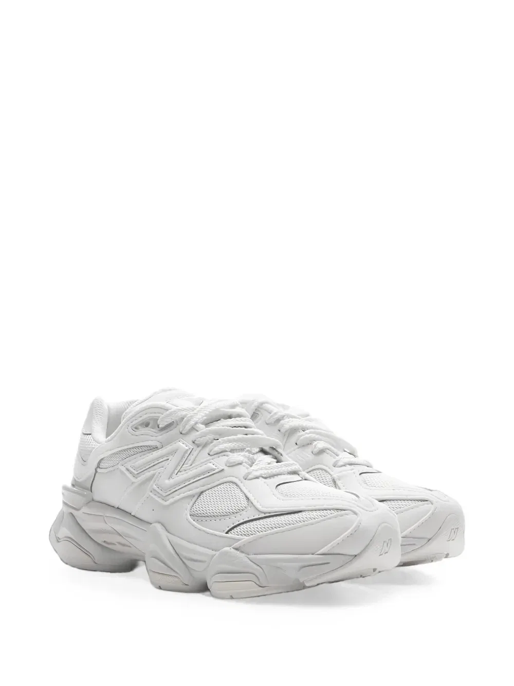 Кроссовки 9060 на шнуровке GS New Balance Kids, белый