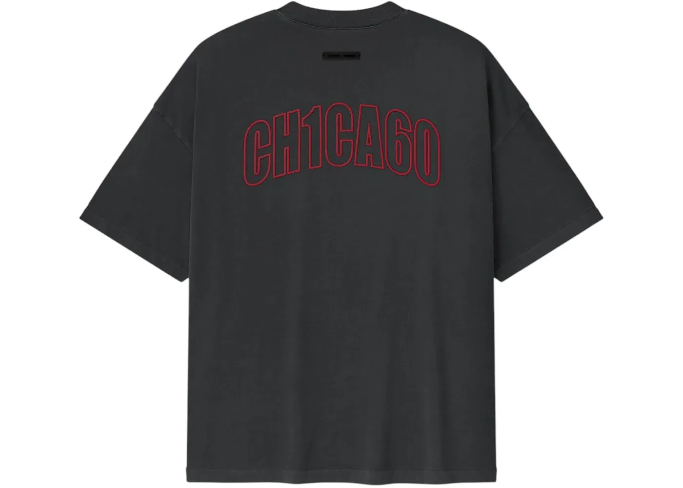 Мужская футболка с принтом Chicago 90's Fear of God, Iron Grey — фото 2