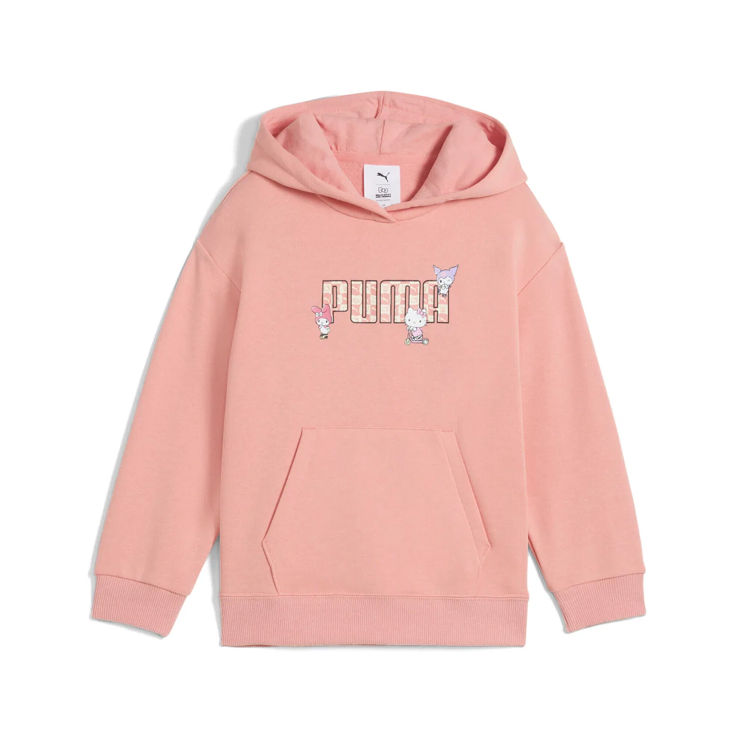 Детское худи с принтом PUMA x HELLO KITTY AND FRIENDS Relaxed Hoodie Puma, Rosa