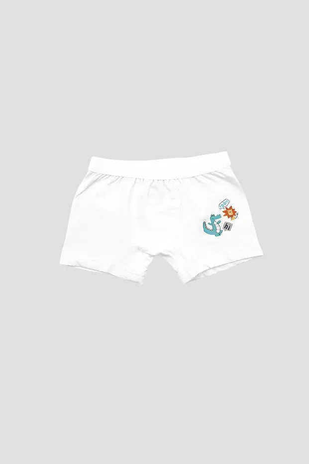 Детские боксеры для мальчиков с принтом Defne Baby, Multicolor — фото 3