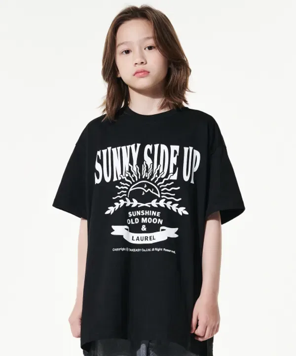 Футболка свободного кроя Giant Fit, Takeasy Kids, черный