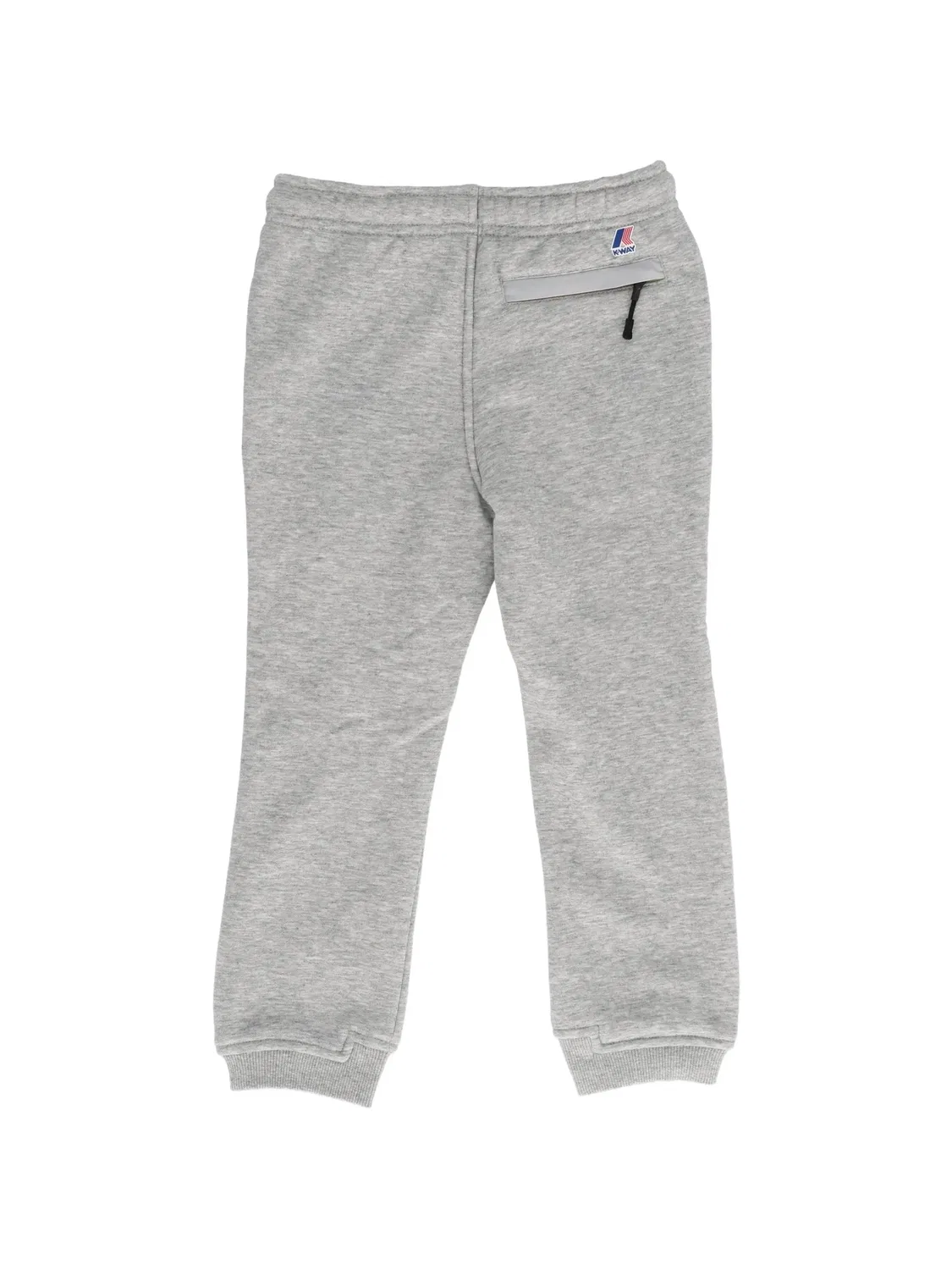 Спортивные брюки с кулиской и нашивкой-логотипом K Way Kids, серый — фото 2