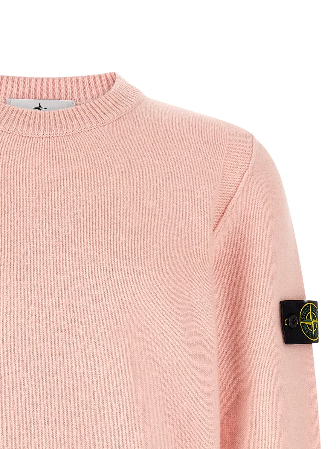 Свитер "5100072" Stone Island, розовый — фото 3