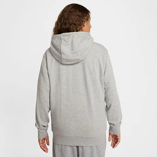 Мужское худи с капюшоном Nike Club Fleece, Цвет: Grau — фото 2