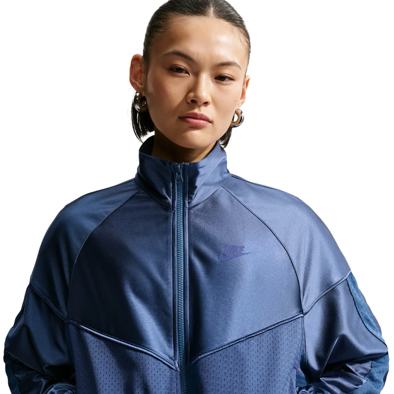 Женская куртка Heritage Festival Windrunner Nike, цвет Mystic Navy/Mystic Navy