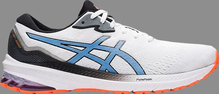 

Кроссовки gt 1000 11 'white blue harmony' Asics, белый, Белый;серый, Кроссовки gt 1000 11 'white blue harmony' Asics, белый