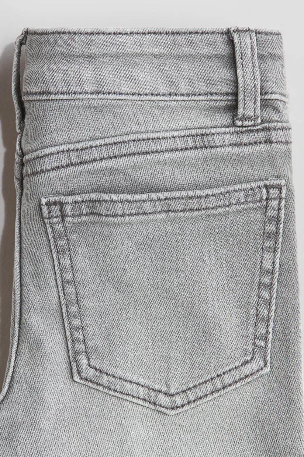 Узкие джинсы H&M, Helles Denimgrau — фото 3
