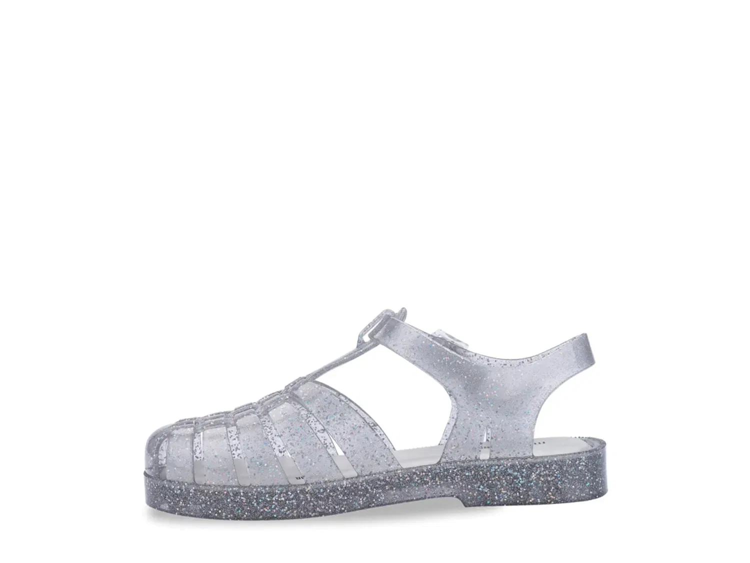 Сандалии Fisherman Posession Shiny Jelly Mini Melissa, Silver Metallic — фото 2