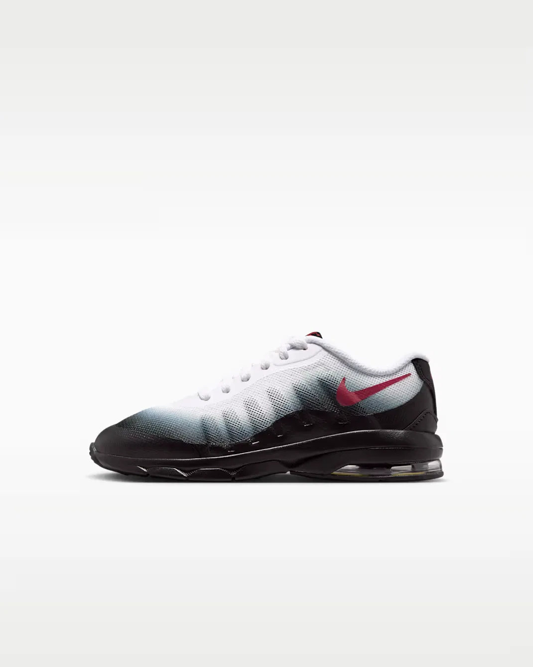 Детская обувь Nike Air Max Invigor, White/Black/Smoke Grey/Tough Red