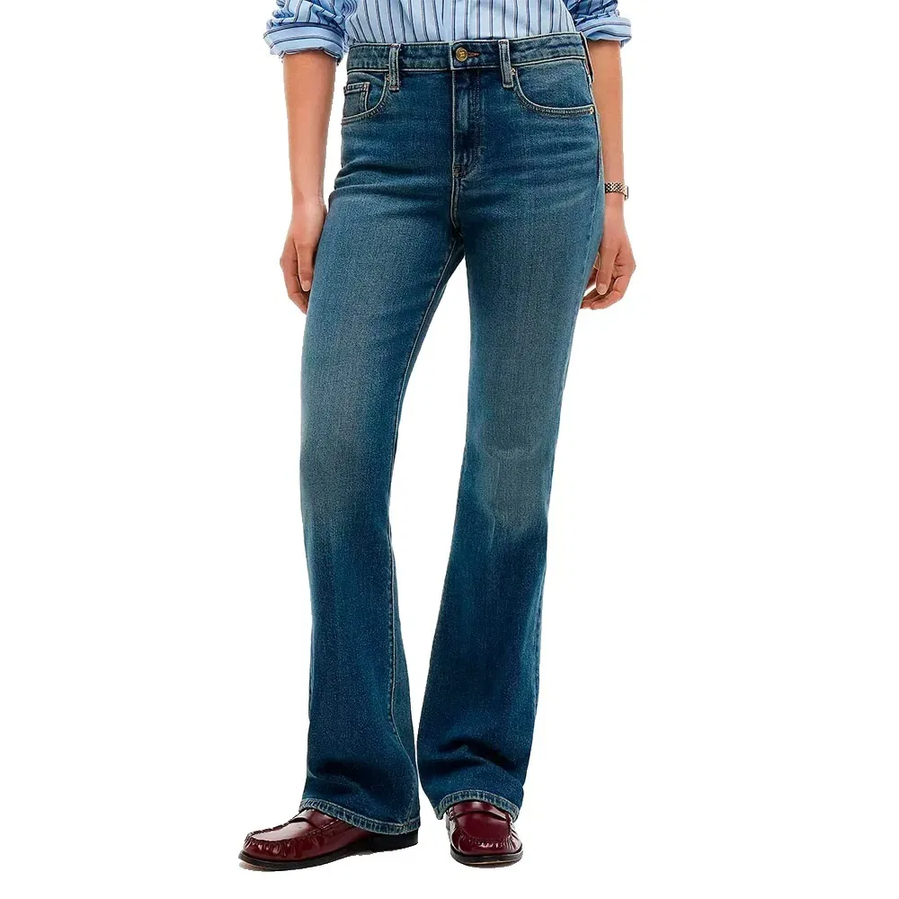 Женские джинсы-клеш с завышенной талией Tommy hilfiger, Blue