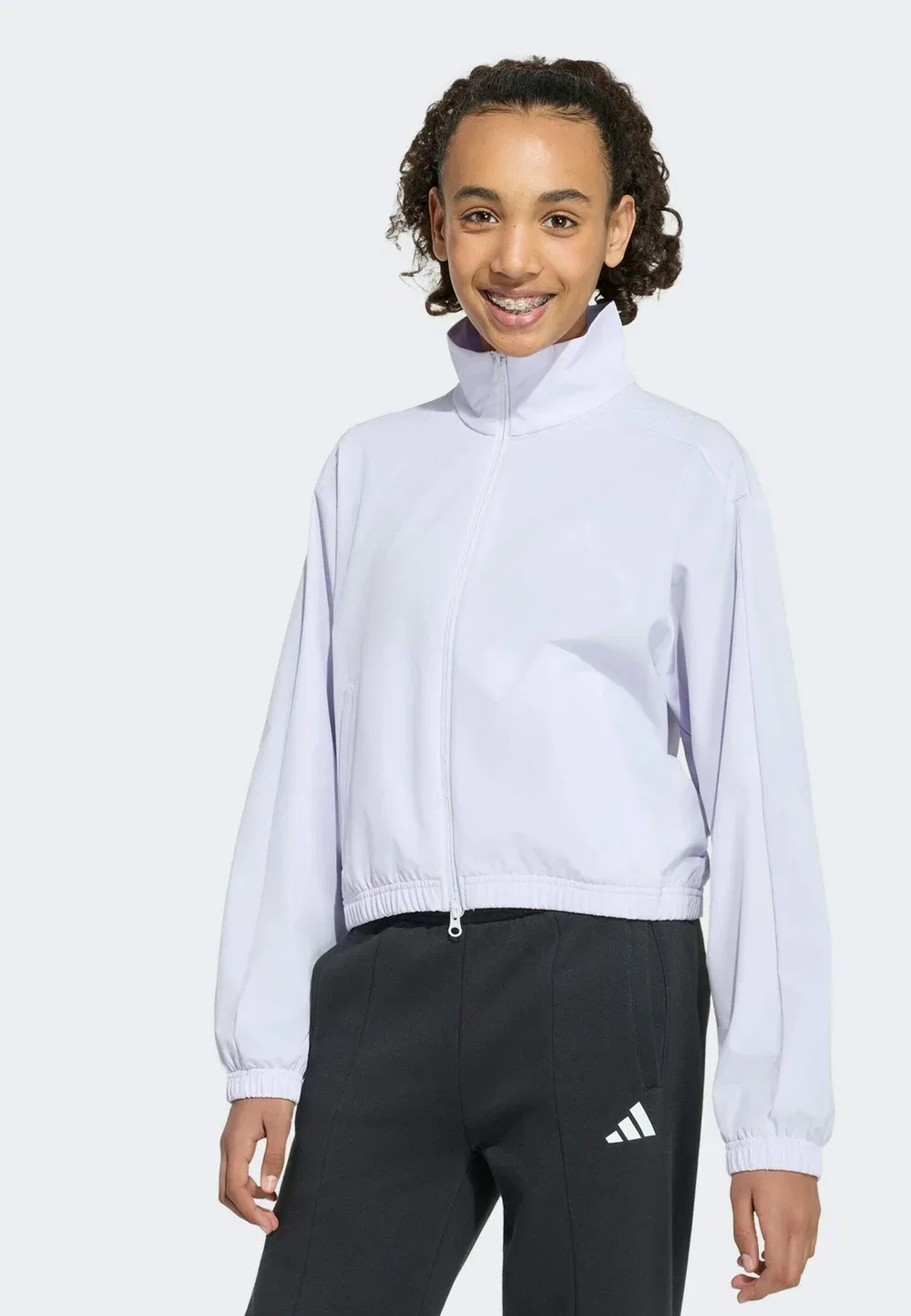 Куртка Sport Icons из тканого материала - тренировочная куртка Adidas Sportswear, Frozen Purple Purple Tint