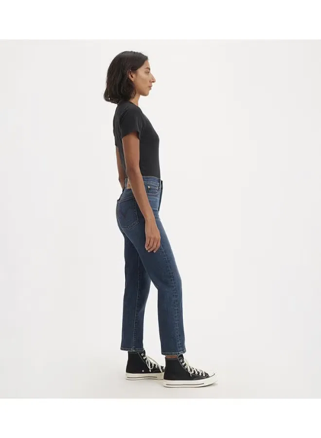 Джинсы прямые с винтажным кроем Wedgie Straight Levi'S, индиго — фото 3