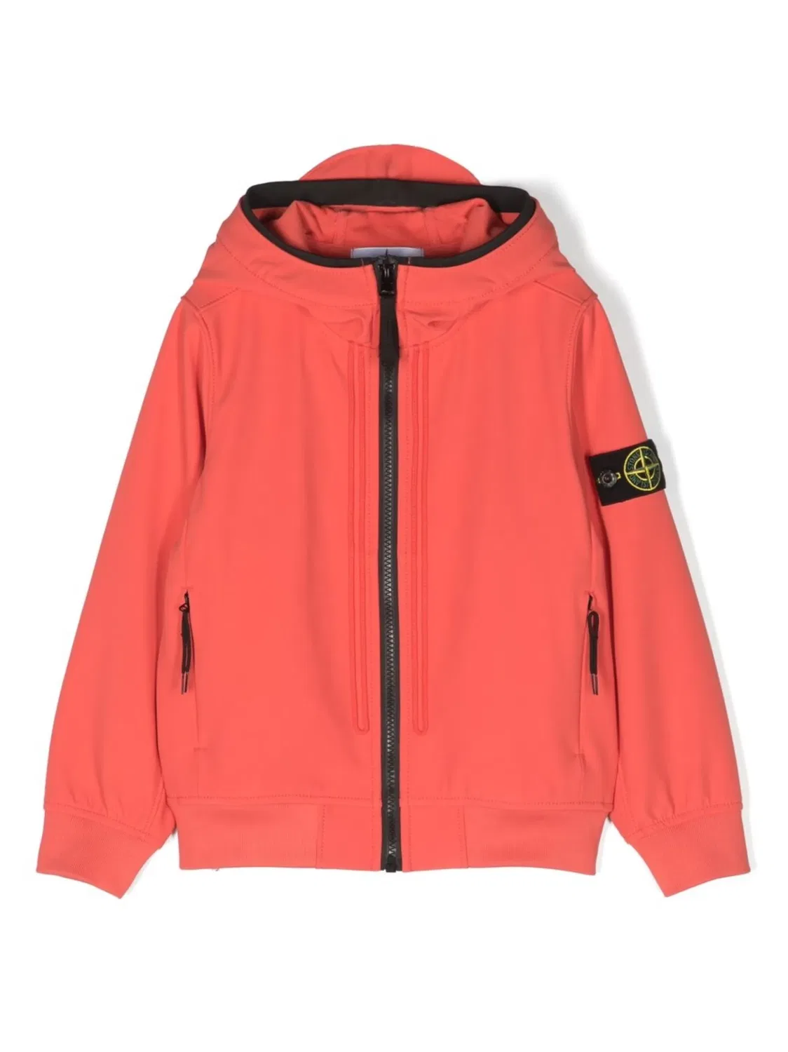 Куртка с капюшоном из легкого материала Stone Island, оранжевый
