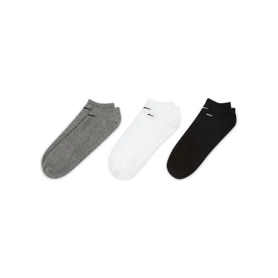 Носки спортивные Dri-FIT с поддержкой свода стопы Nike Everyday Lightweight Training No-Show Socks, M, Разноцветный — фото 3