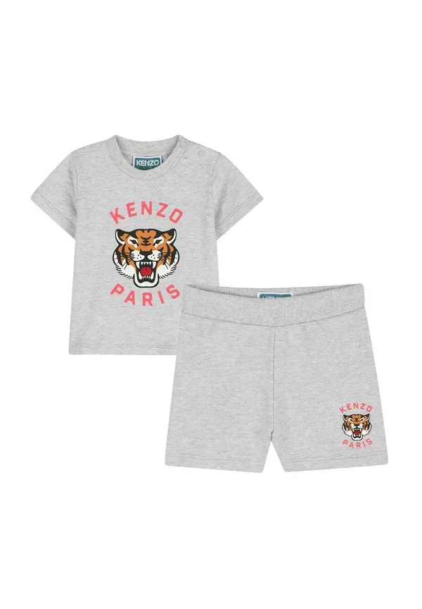 Комплект бермудских шорт - спортивные штаны Kenzo Kids, серый