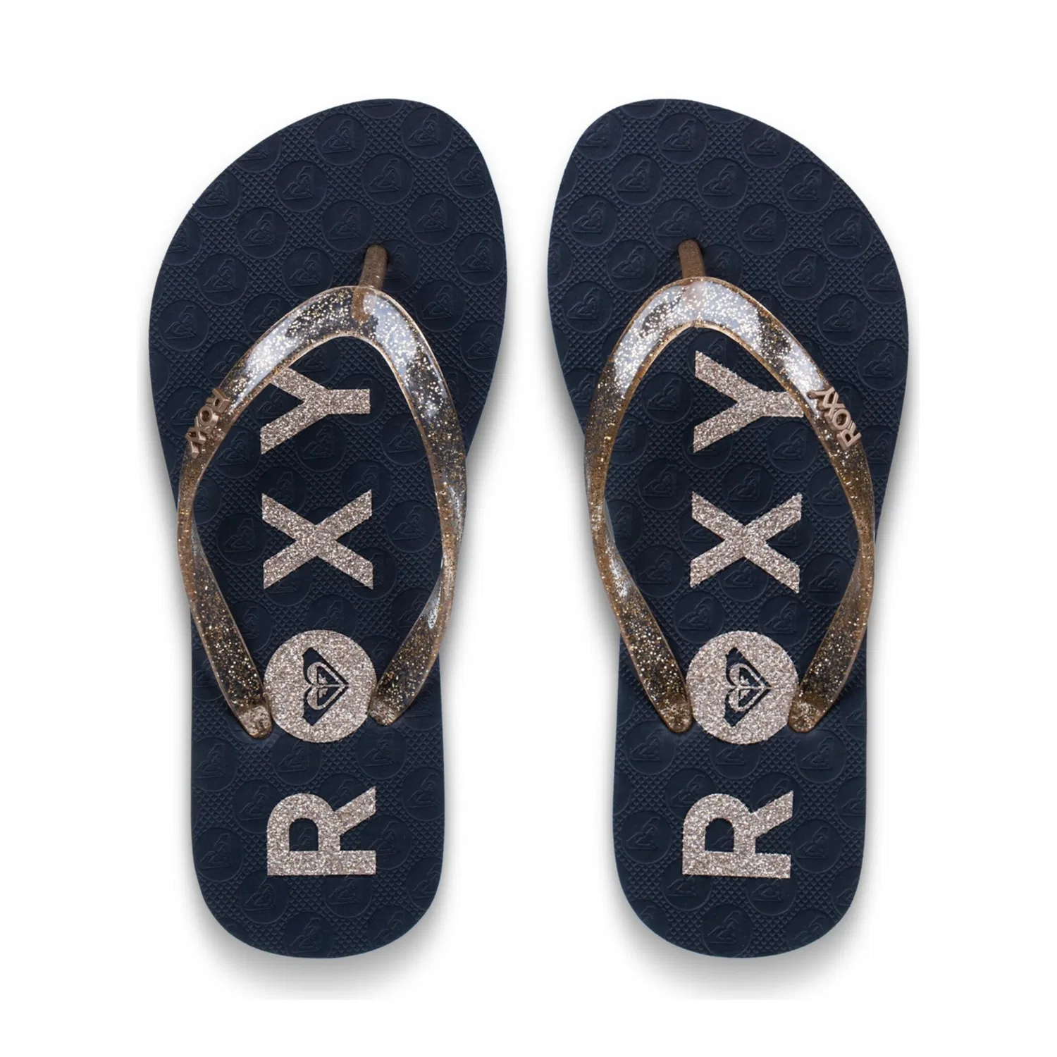 Детские сандалии с блестками Rg Viva Sparkle Roxy, Black/Gold — фото 4