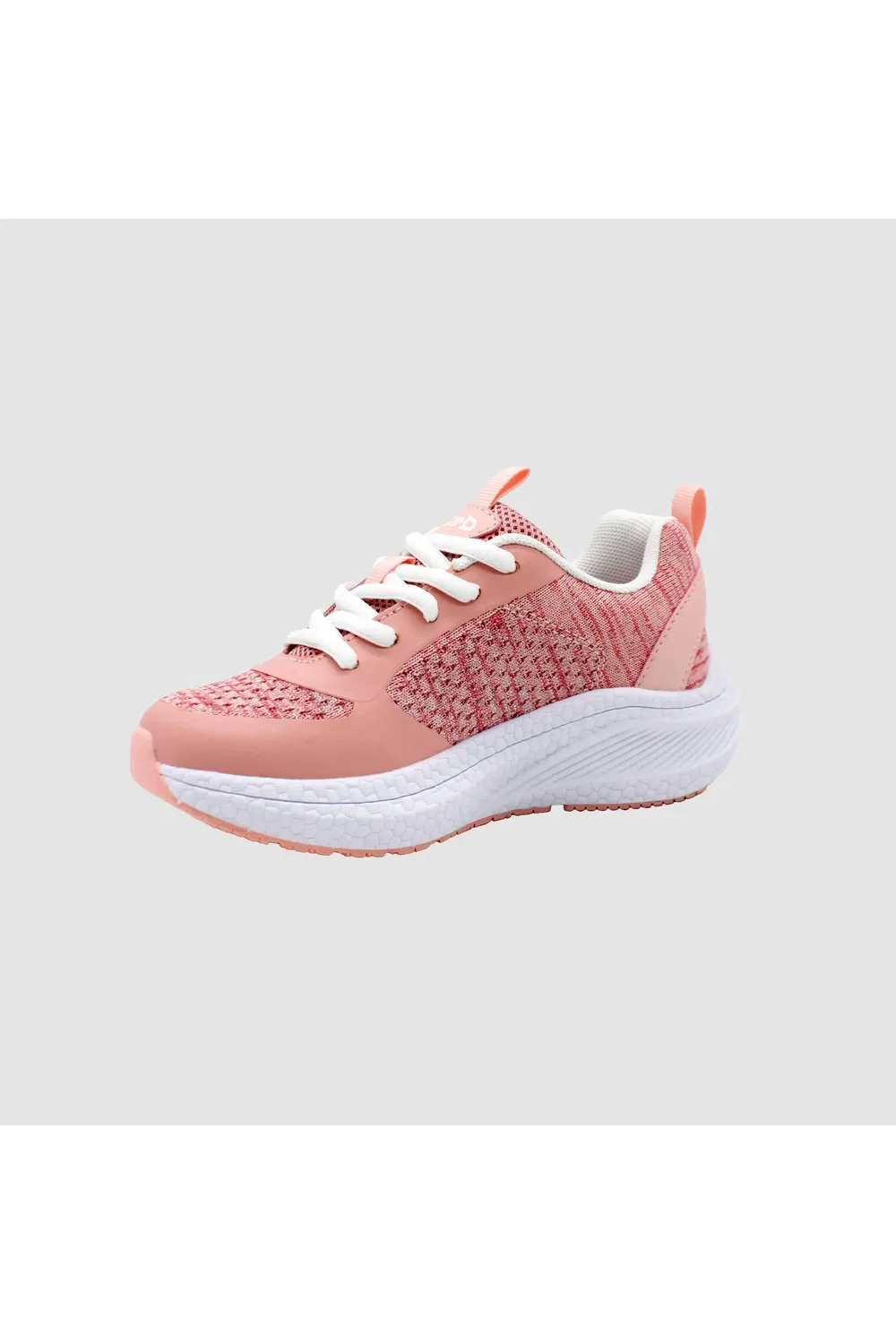 Кроссовки детские адаптивные на шнуровке Targa DrD Kids Footwear, розовый/белый — фото 4