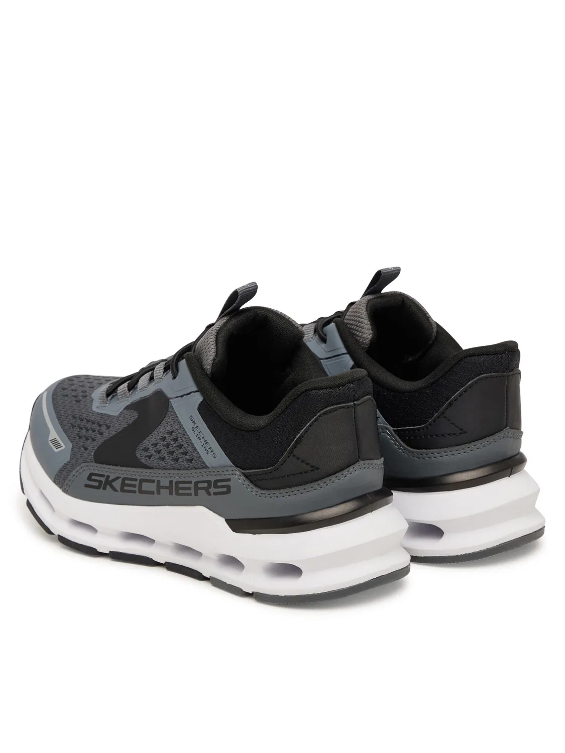 Кроссовки для мальчика Slip-Ins: Glide-Step Plus Vista-Lane Skechers, серый — фото 3