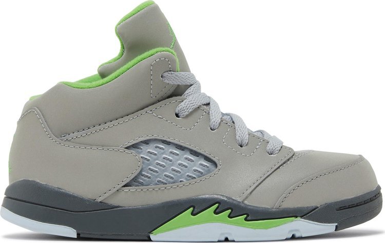 

Кроссовки Air Jordan 5 Retro TD Green Bean 2022, серый