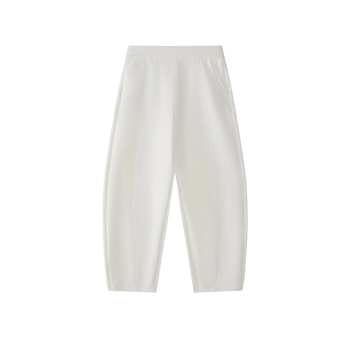 Детские трикотажные спортивные штаны FILA KIDS, Albumen White