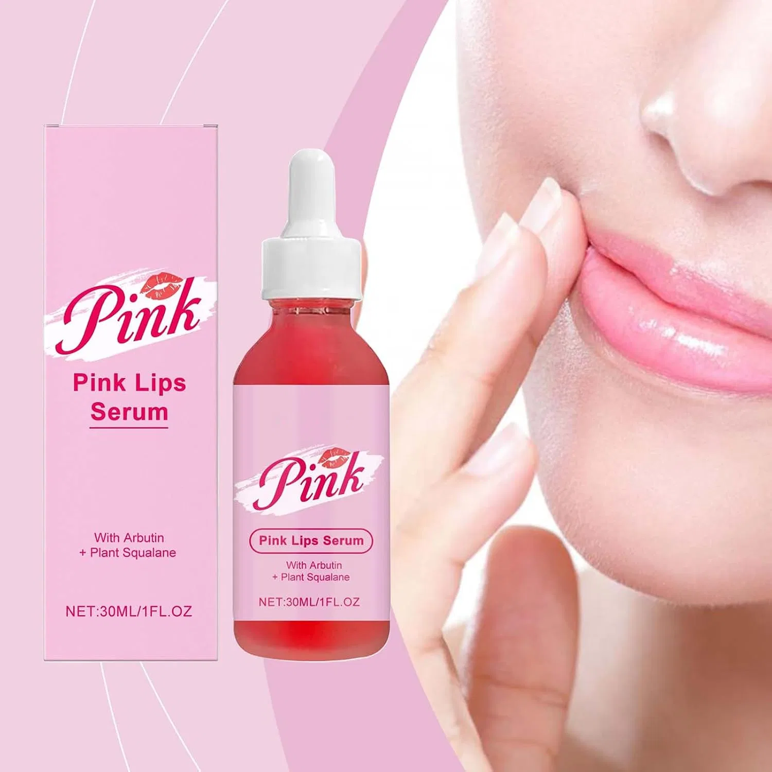 Бальзам для губ Nicht Klebriges Lip Repair Öl, 1 oz Generisch — фото 3