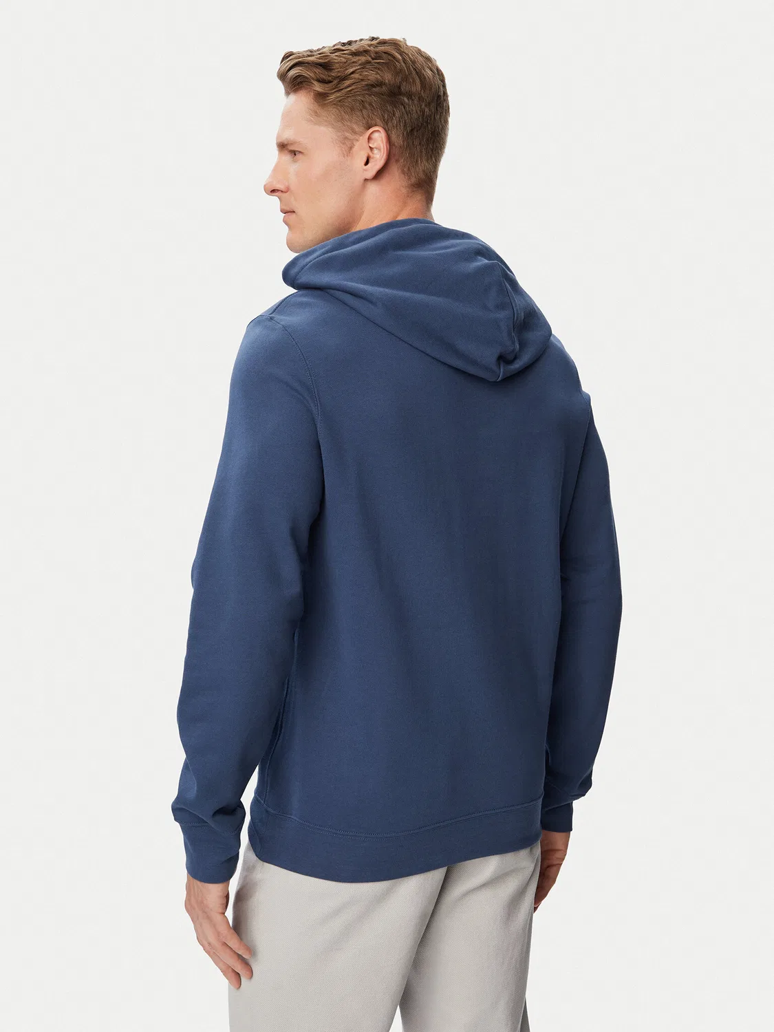 Мужская толстовка стандартного кроя Calvin Klein, темно-синий — фото 3