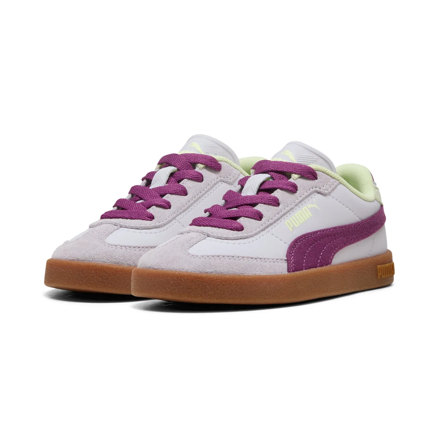 Детские кроссовки спортивные Club II Era Summer PS PUMA, Lavender Pop/Plum Wine