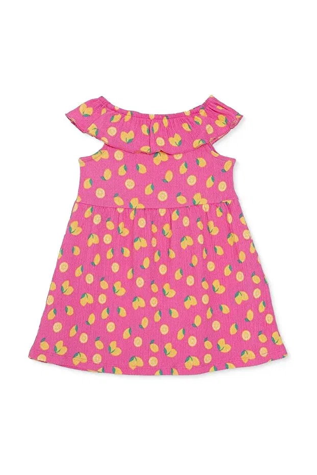 Детское платье для девочек с принтом Hellobaby, Ebebek Hello Baby, Pink Printed