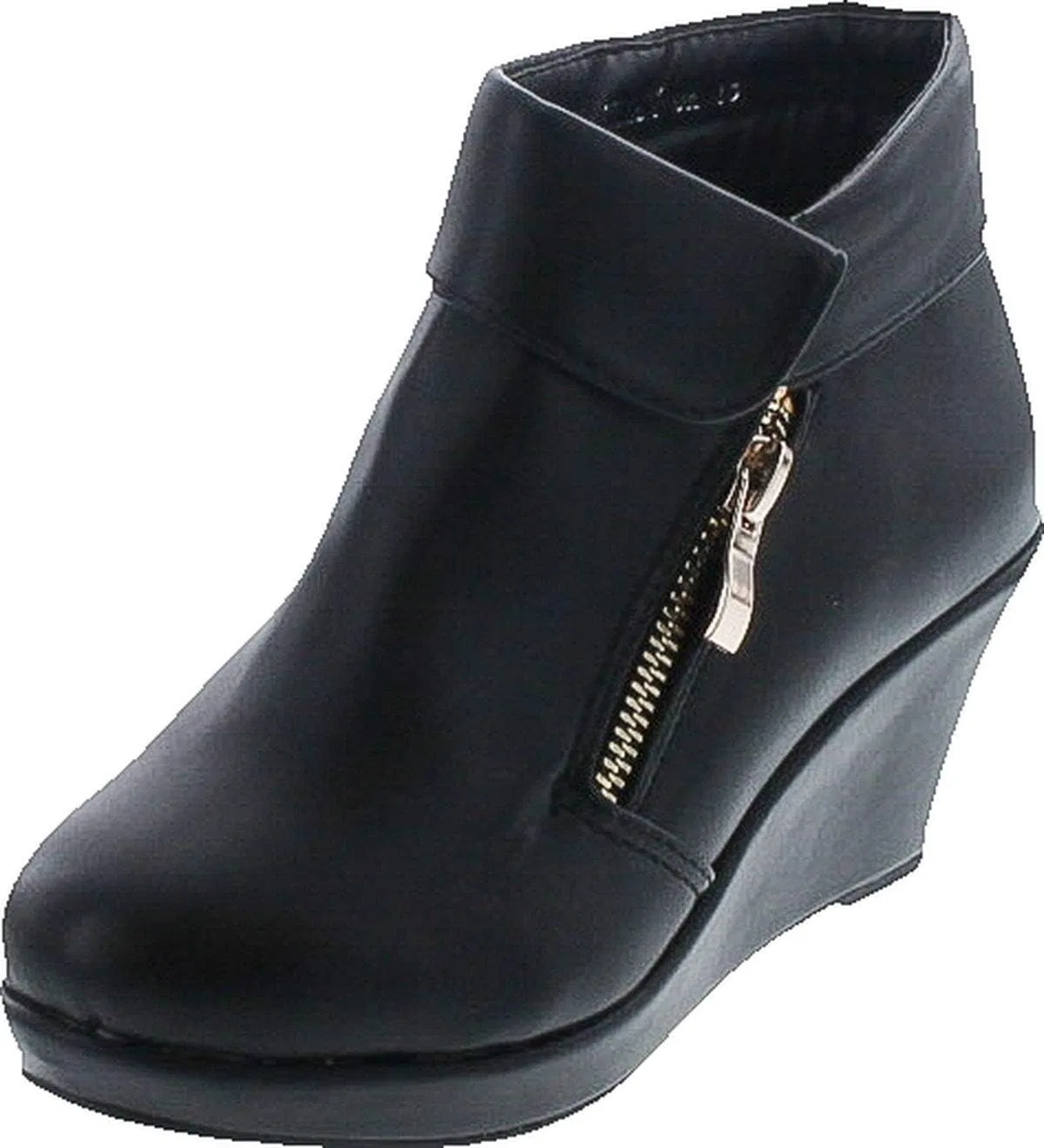Детские ботинки для девочек на платформе Lucky Top BESTON Stella-6K, Black