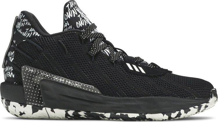 

Кроссовки Adidas Dame 7 'I Am My Own Fan - Core Black', черный