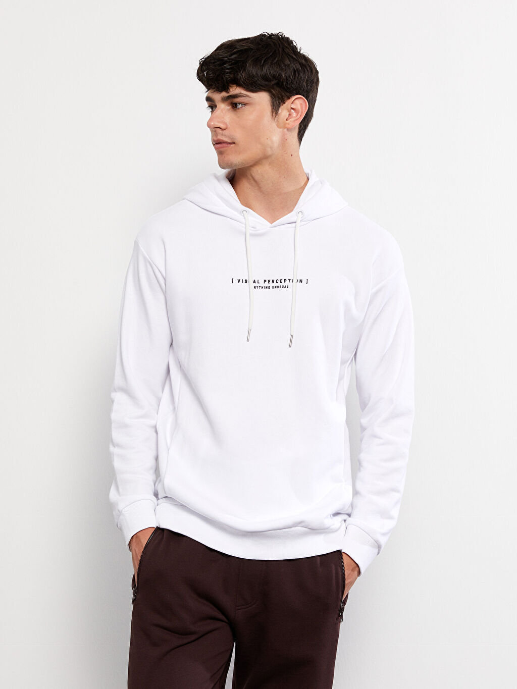

Мужская толстовка с капюшоном и принтом с длинным рукавом LCW Casual, Серый, Мужская толстовка с капюшоном и принтом с длинным рукавом LCW Casual
