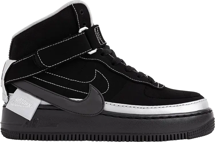 

Кроссовки Nike Rox Brown x Wmns Air Force 1 Jester High XX 'NYC', черный