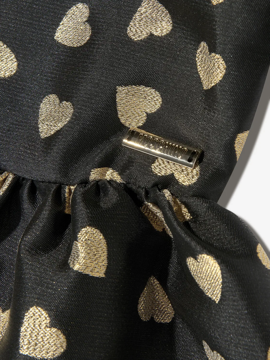 Moschino Платье с сердечным жаккардом — фото 2