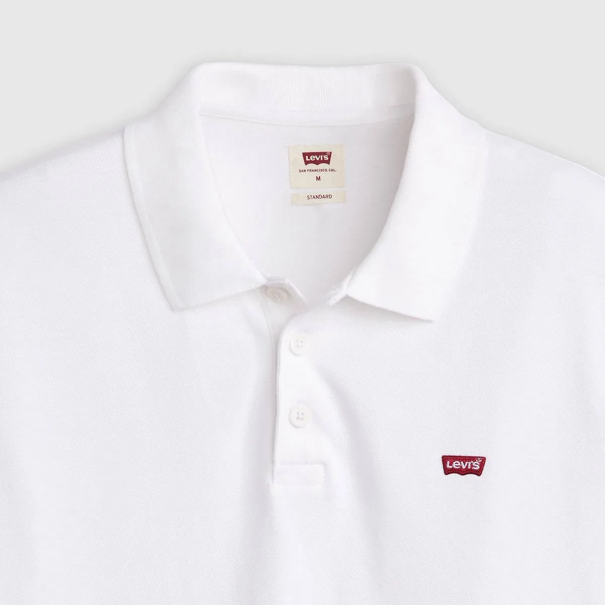 Поло Housemark (большой размер) Levi's, White - White — фото 4