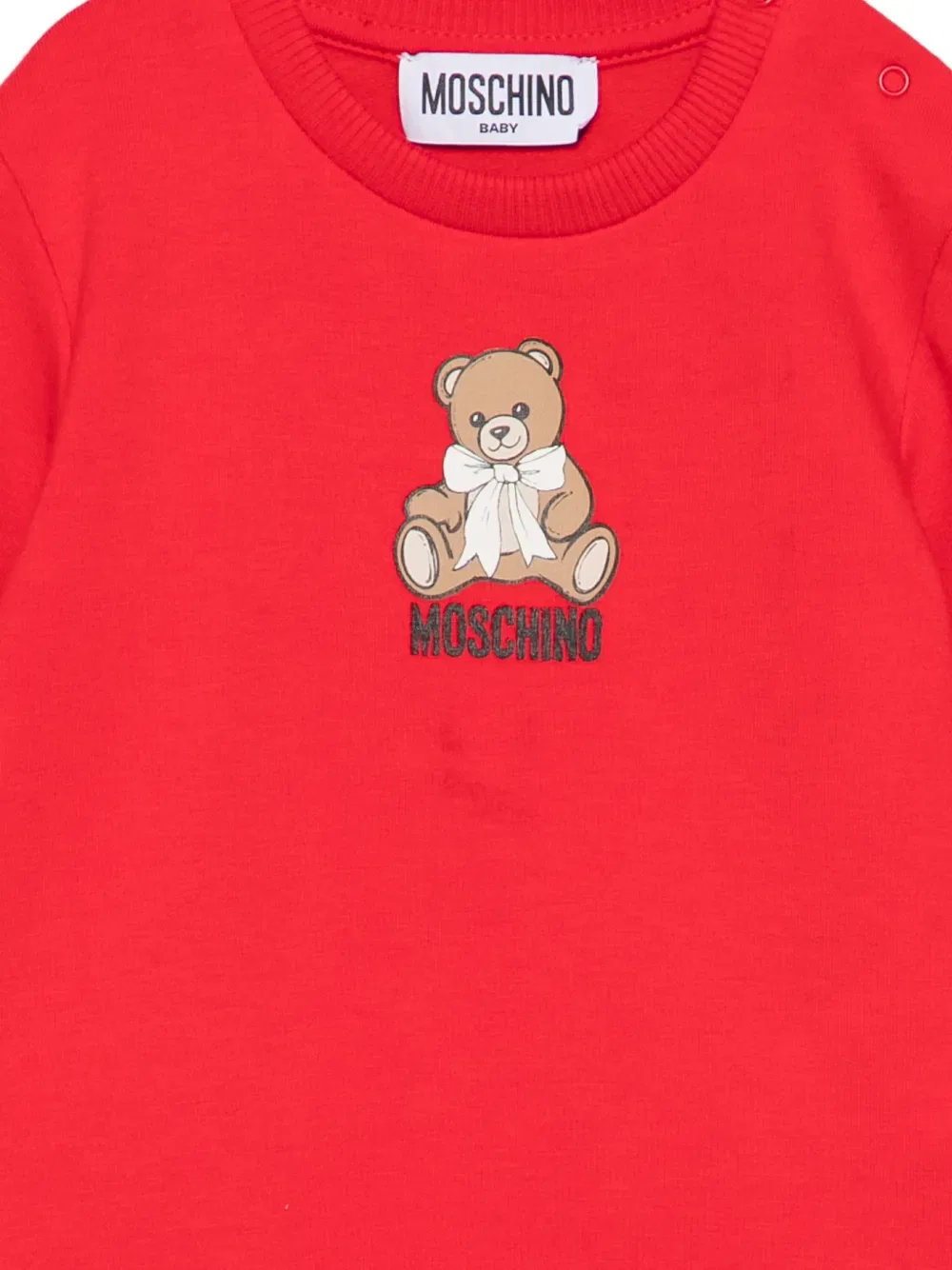 Платье повседневное Moschino Kids, красный — фото 3