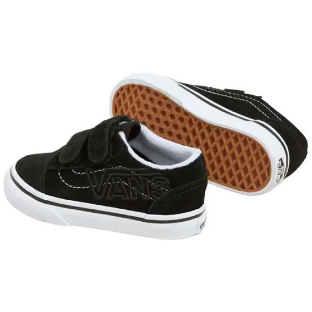 Кроссовки Old Skool V Vans, черный — фото 2