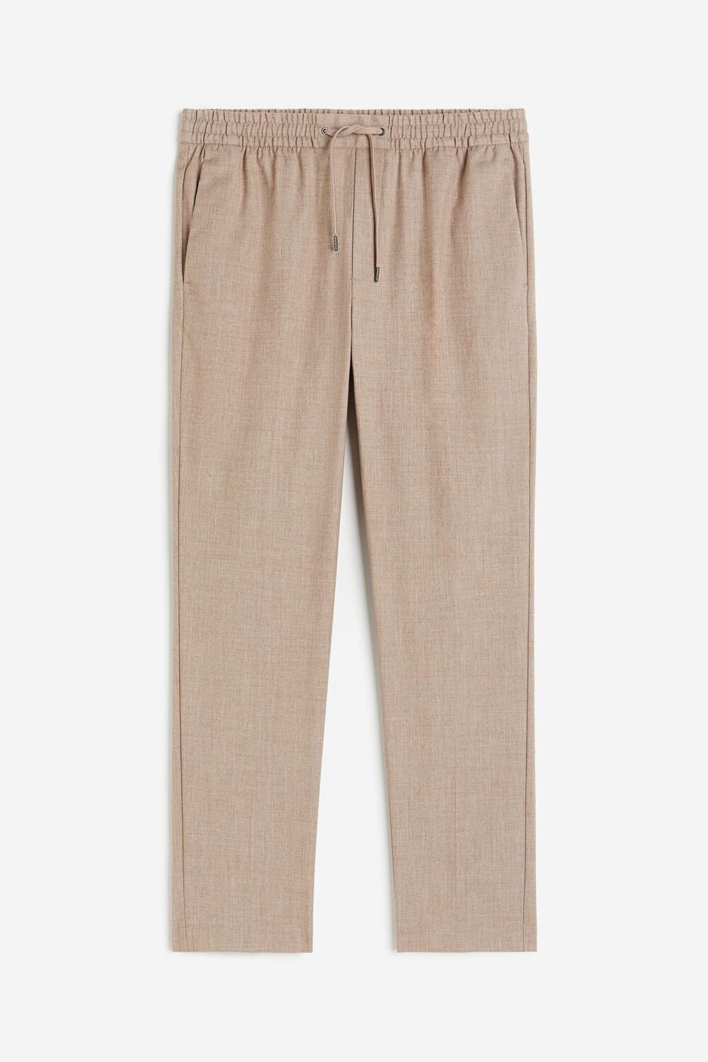

Брюки H&M Slim Fit, бежевый