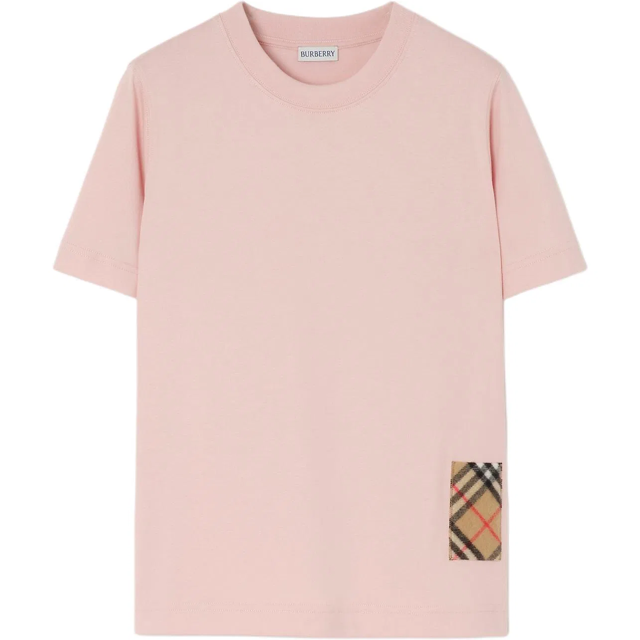 Женская футболка с круглым вырезом Burberry, Pink