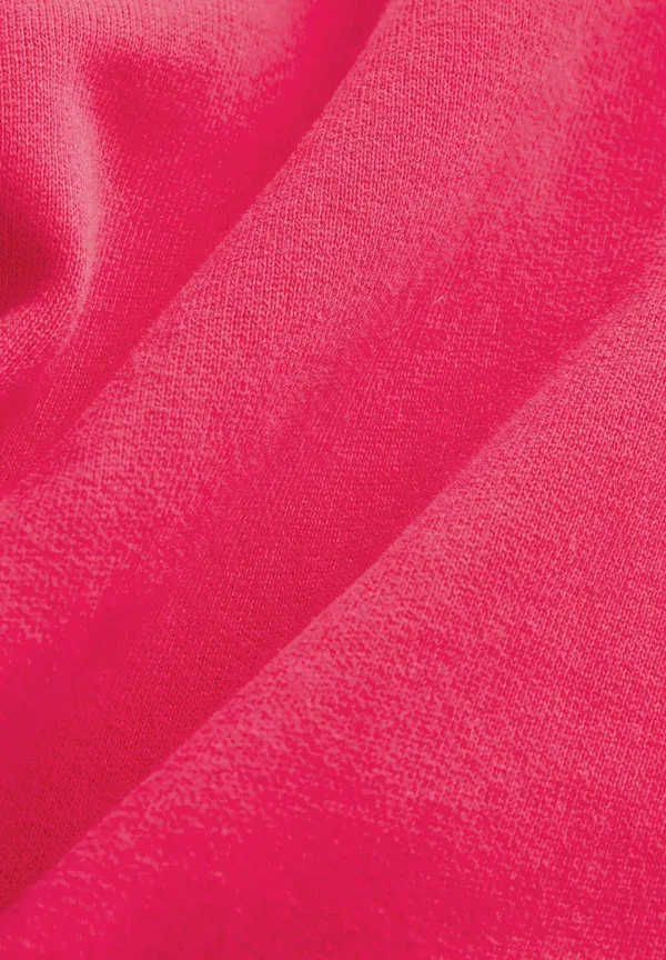Худи с капюшоном на молнии из хлопка Regular fit Next, Fuchsia Pink, розовый — фото 3