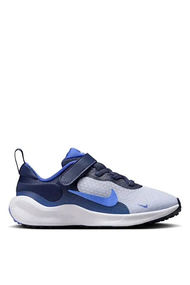 Детские кроссовки для девочек с принтом Revolution 7 psv Nike, Blue — фото 3